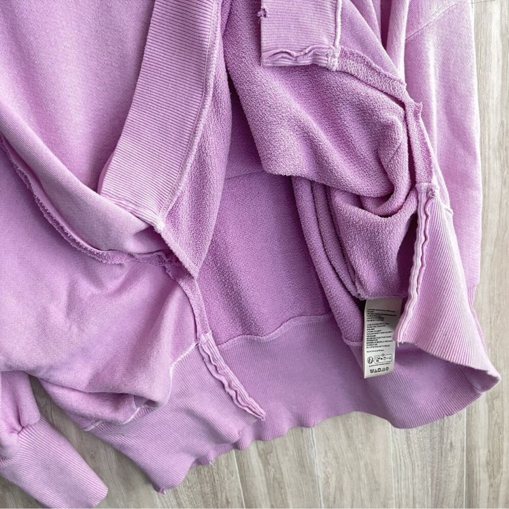 Free People We The Free Camden Sweatshirt in Bubble Tea size S, EUC - Picture 13 of 15